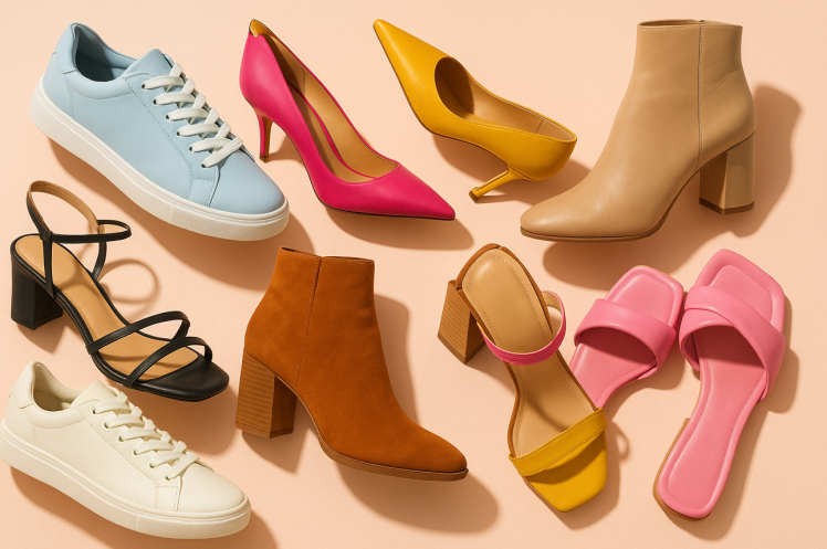 نام انواع کفش ها در استایلینگ